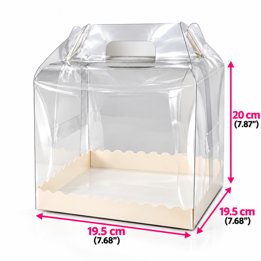 Transparent Cake Boxes