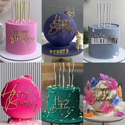 Happy Birthday Toppers