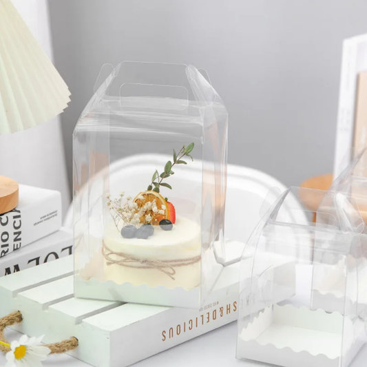 Transparent Mini Cake Boxes