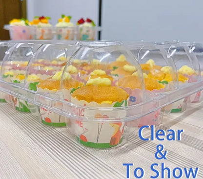 Cupcake Containers (Clear)