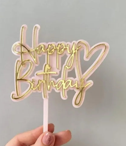 Happy Birthday Toppers