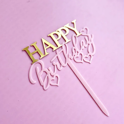 Happy Birthday Toppers