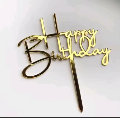 Happy Birthday Toppers