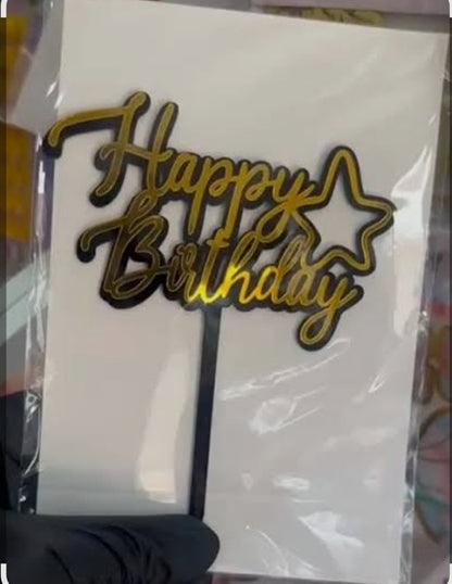 Happy Birthday Toppers