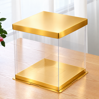 Transparent Cake Box (Double Height)