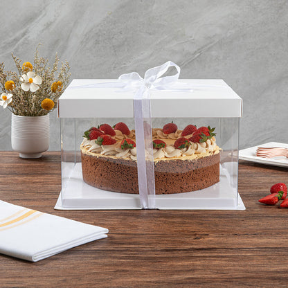 Transparent Cake Box (Single Height)