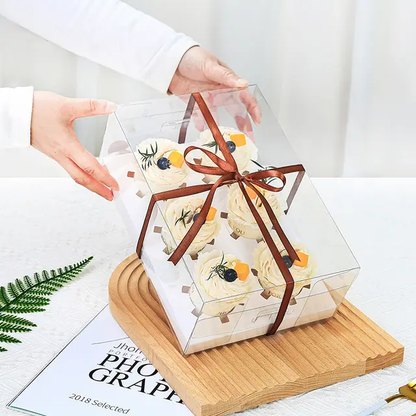 Cupcake Boxes (Transparent)