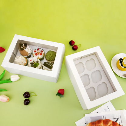 Cupcake Boxes (With Inserts)