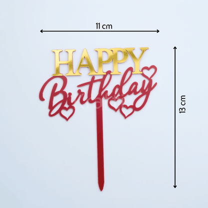 Happy Birthday Toppers
