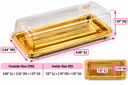 Deluxe Tray with Clear Lid
