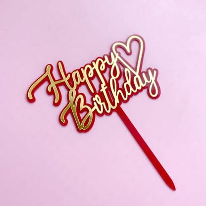 Happy Birthday Toppers