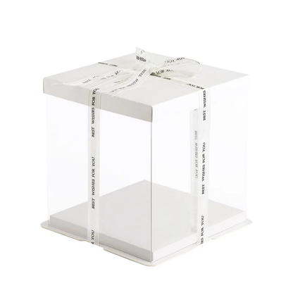 Transparent Cake Box (Double Height)
