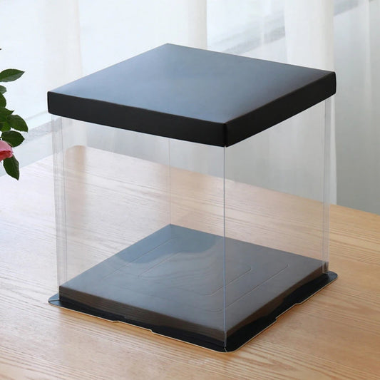 Transparent Cake Box (Double Height)