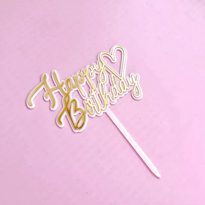 Happy Birthday Toppers