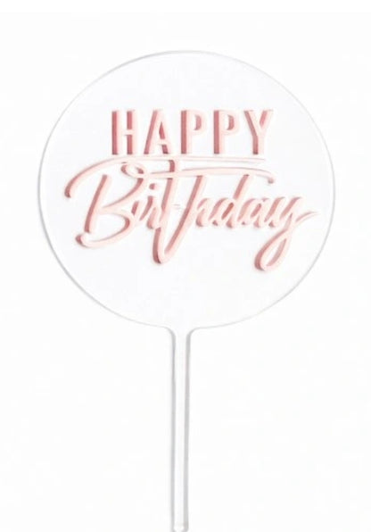 Happy Birthday Toppers