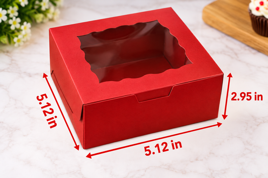 Red Dessert Box