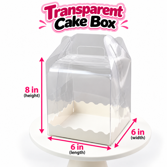 Transparent Cake Boxes