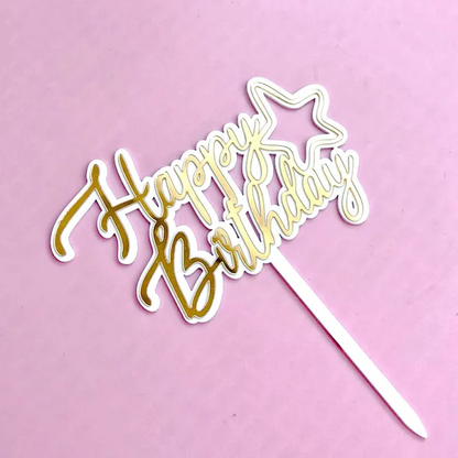 Happy Birthday Toppers